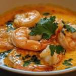 Spicy Coconut Shrimp Soup